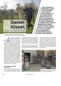 Read more about the article Daniel Kiszel, Vigneron en Seine-et-Marne
